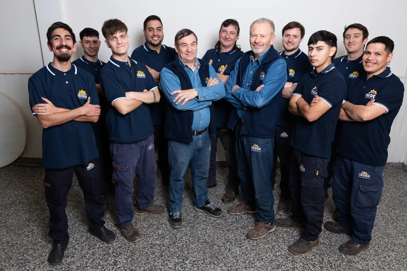 Equipo completo de De La Roca Ascensores